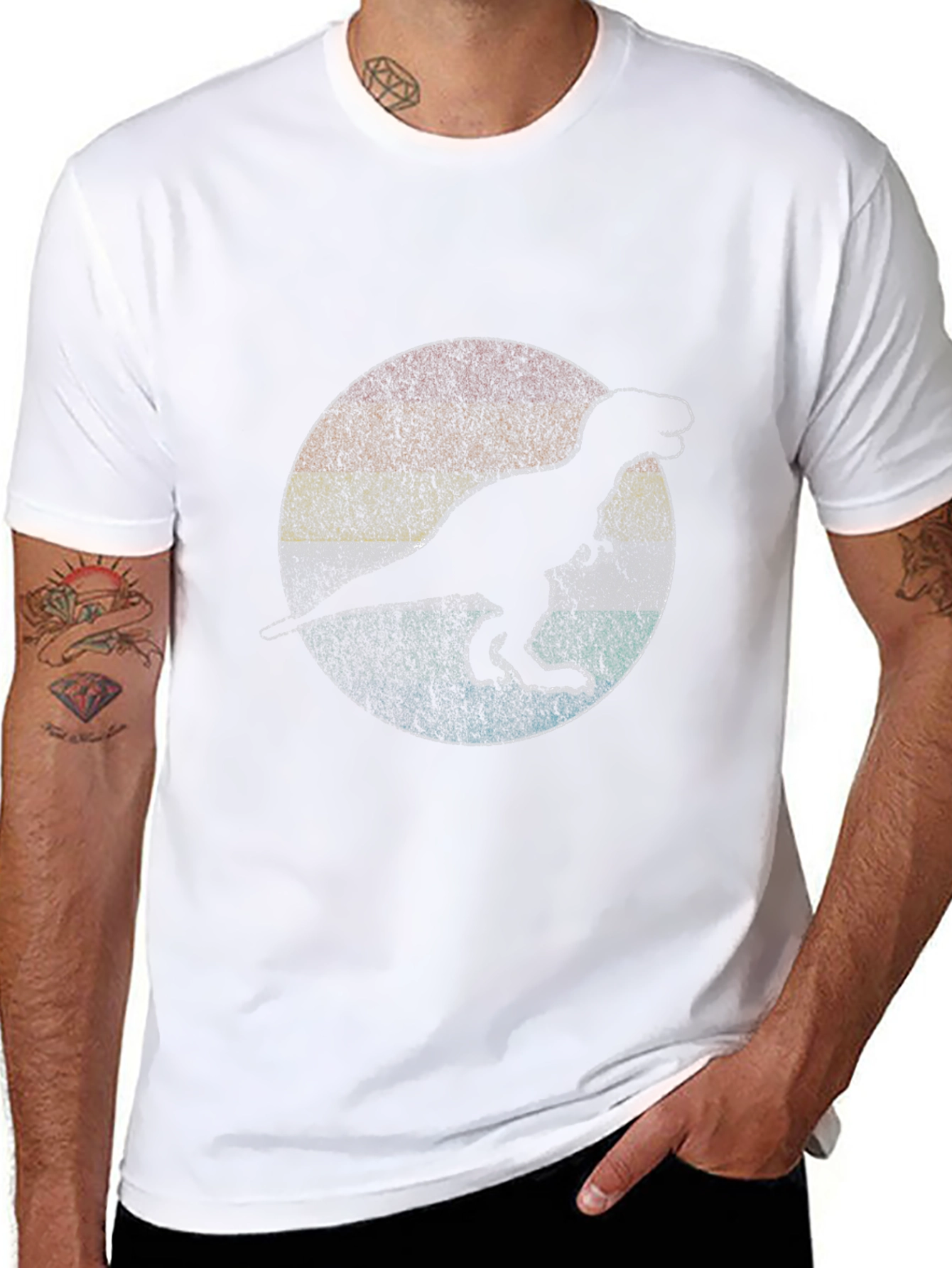 Retro Dinosaur Graphic Tee - Classic Cool