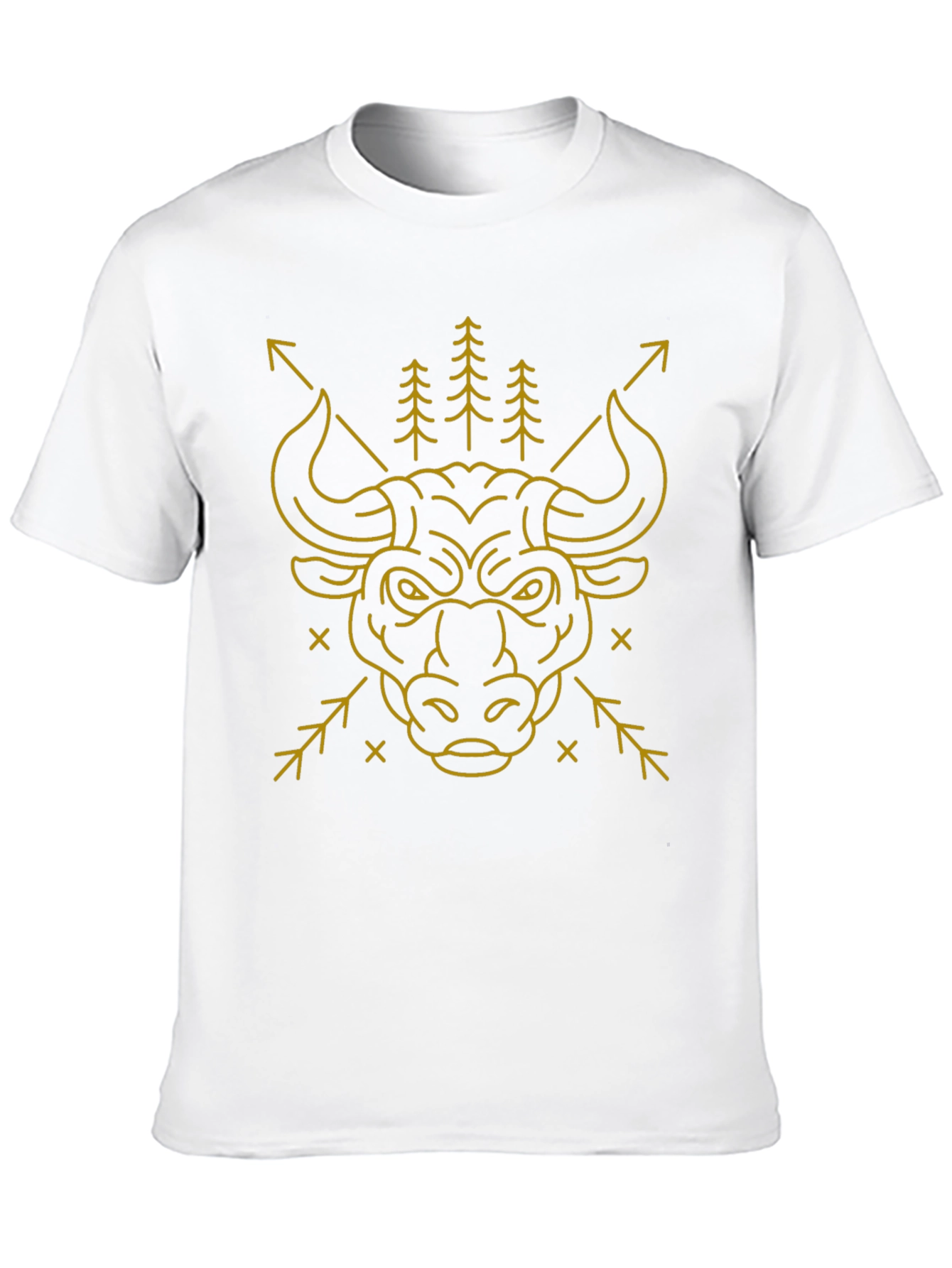 Bull & Arrow Graphic Black T-Shirt