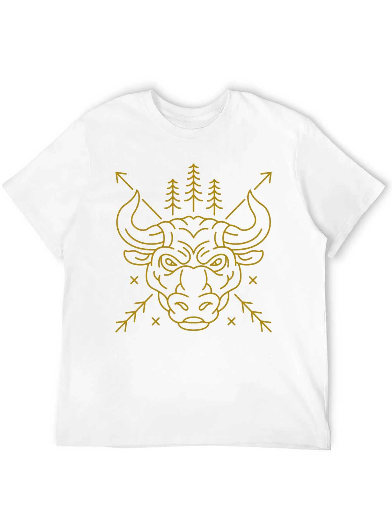Bull & Arrow Graphic Black T-Shirt
