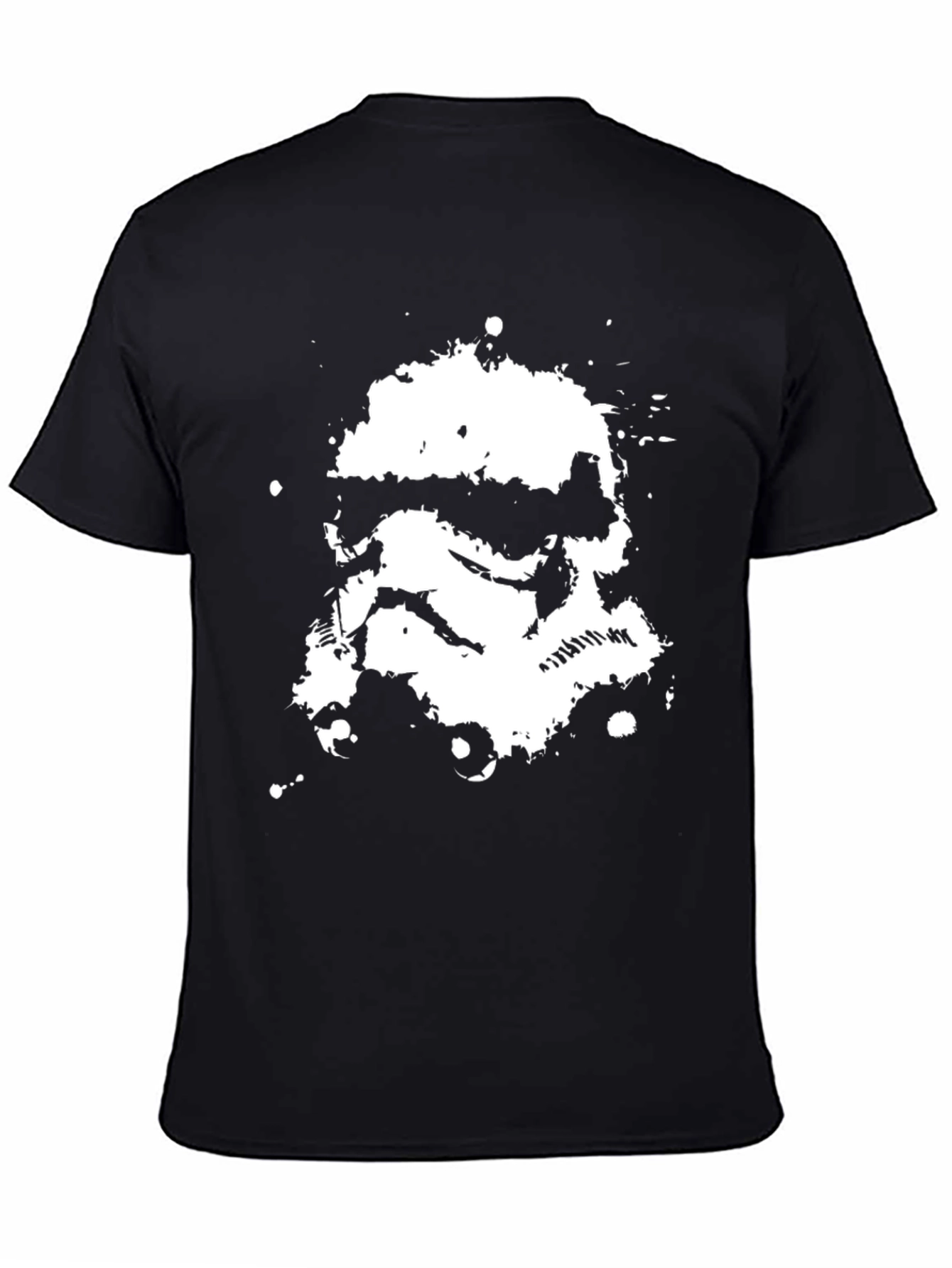 Stormtrooper Splatter T-Shirt - Black