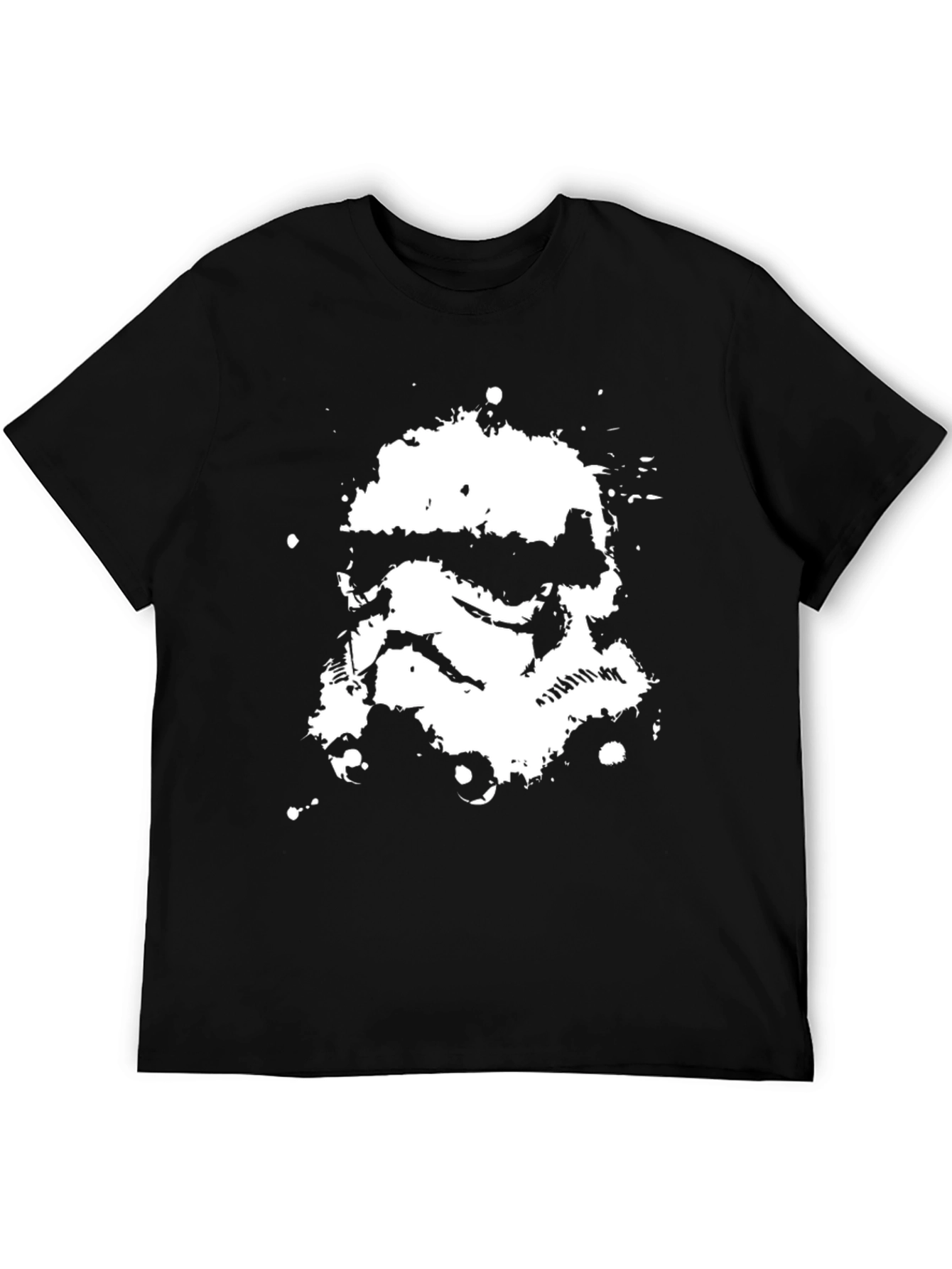 Stormtrooper Splatter T-Shirt - Black