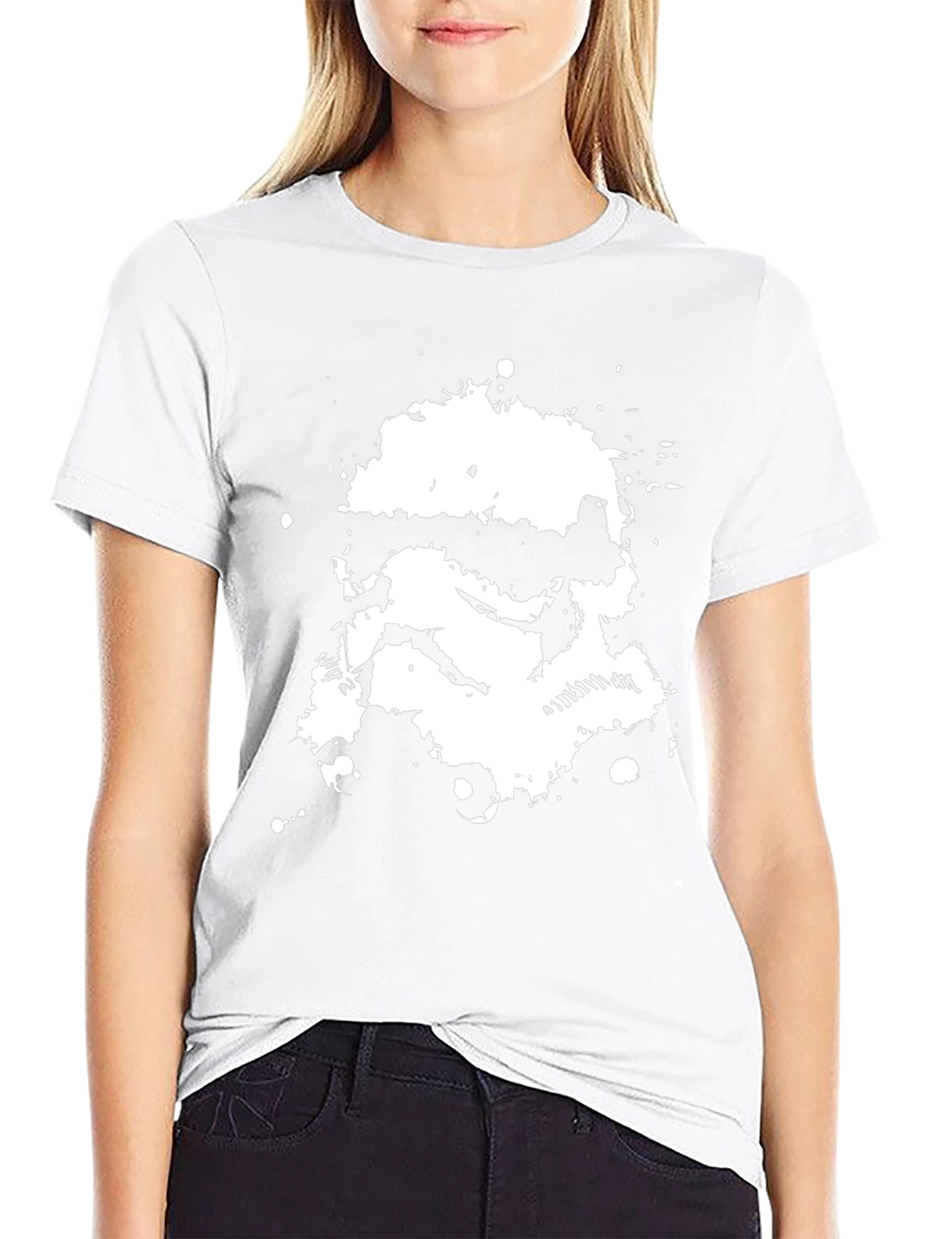 Stormtrooper Splatter T-Shirt - Black