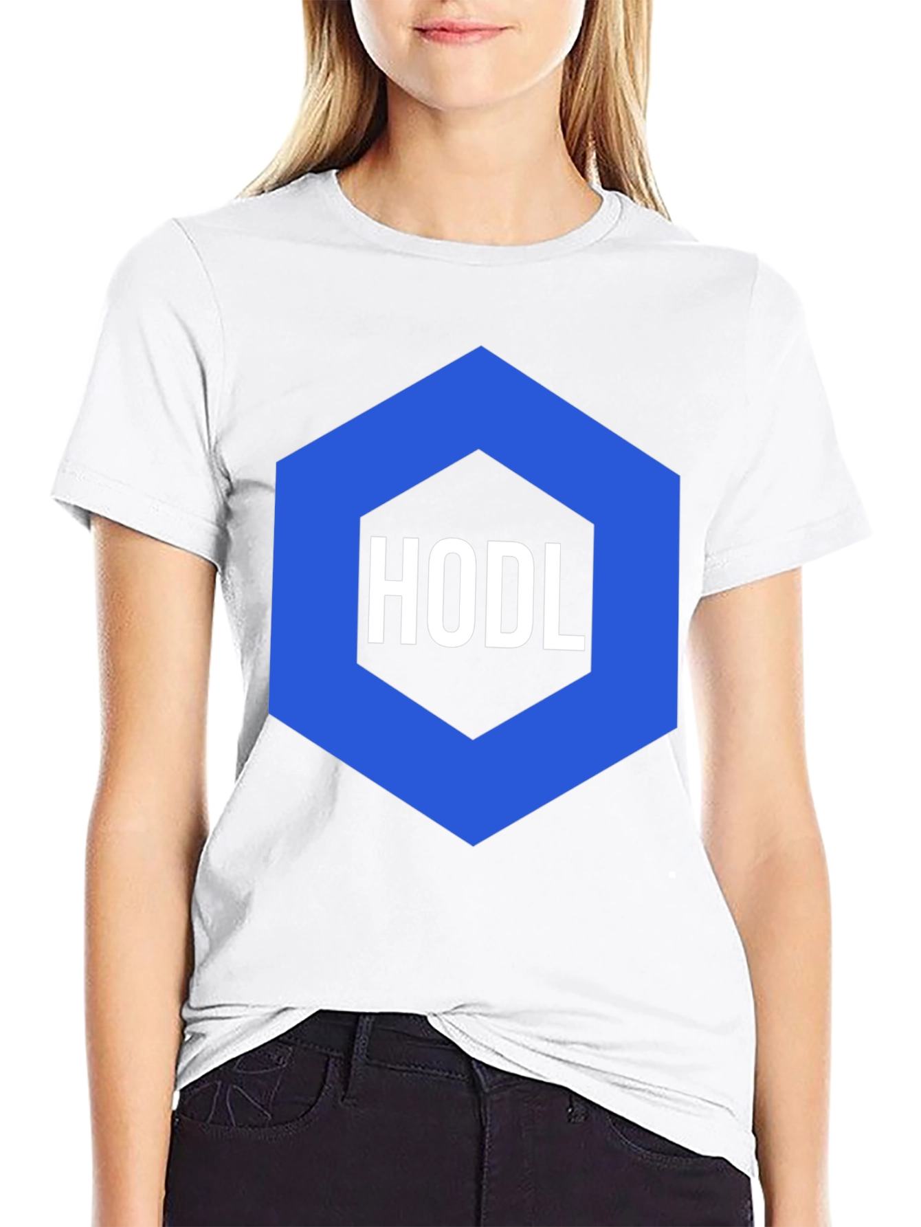 HODL Crypto T-Shirt - Black Cotton Graphic Tee