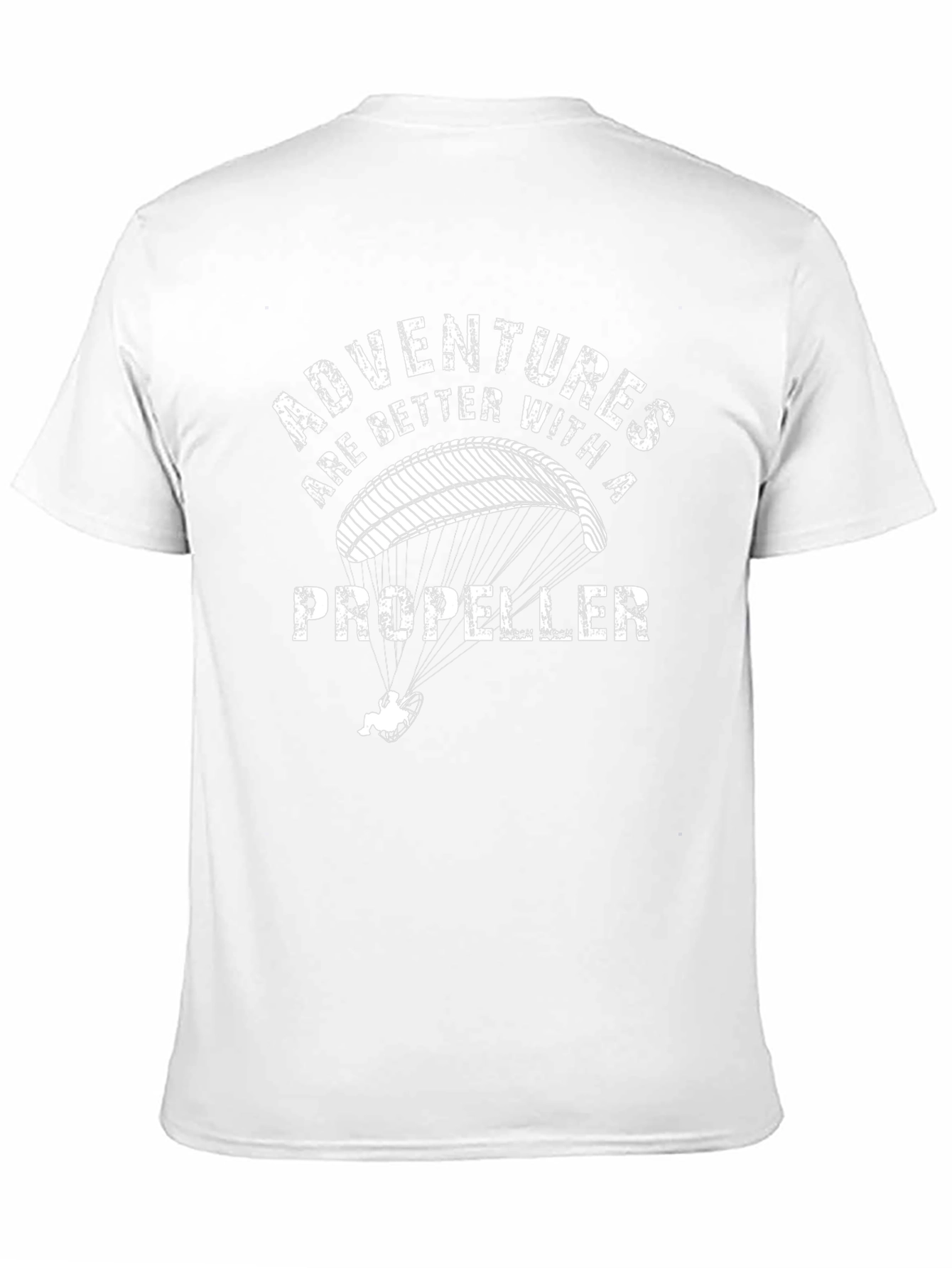 Adventures With A Propeller Black T-Shirt