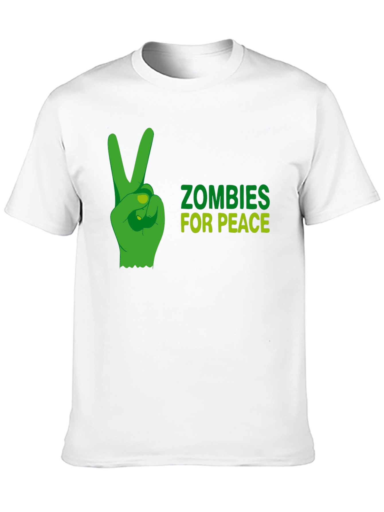 Zombies for Peace Graphic T-Shirt - Black