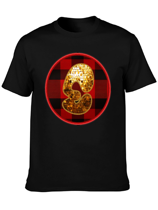 Plaid Number 3 T-Shirt
