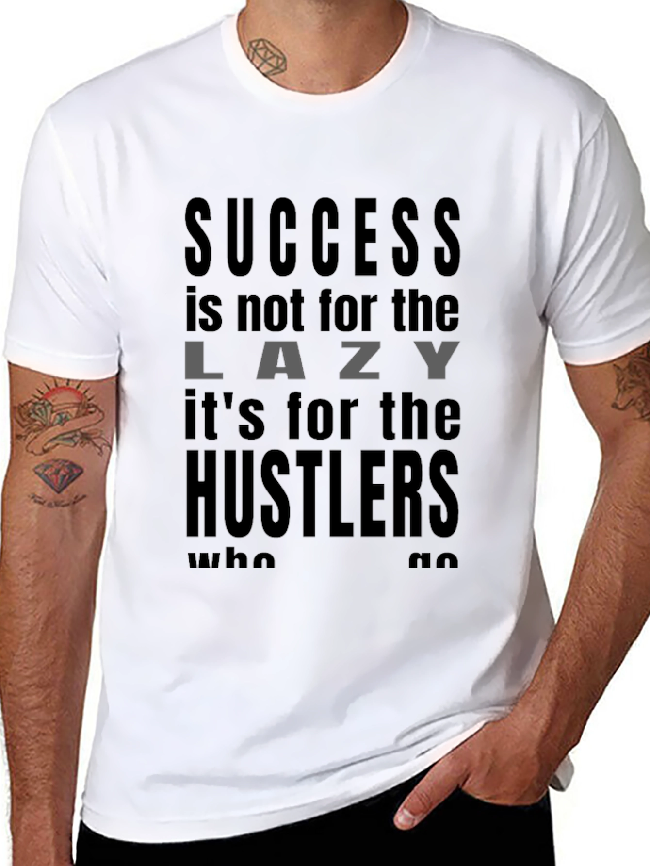 Success Hustler Motivation T-Shirt