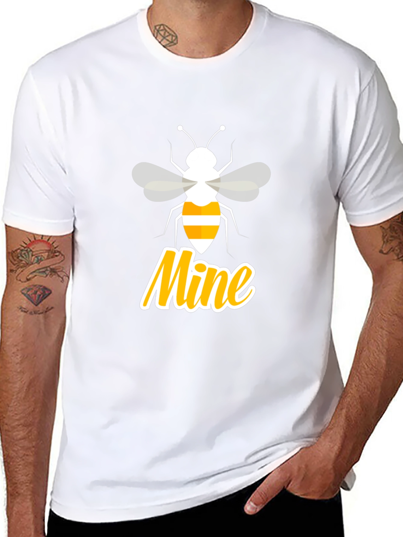 Bee Mine Graphic Tee - Cute & Stylish