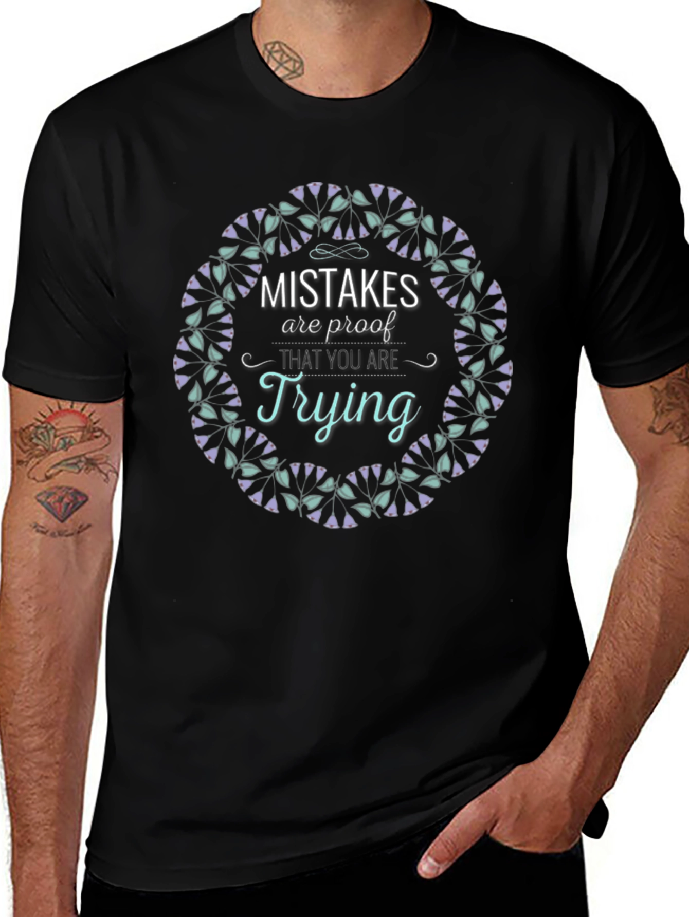Mistakes Are Proof T-Shirt - Motivation Tee