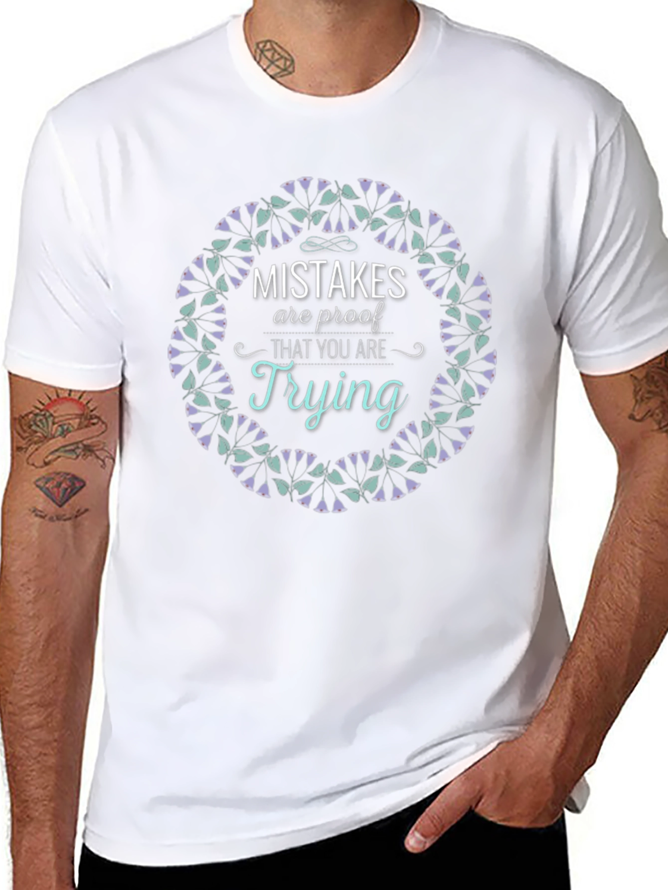 Mistakes Are Proof T-Shirt - Motivation Tee