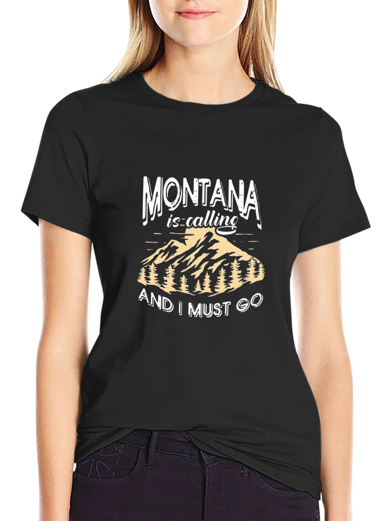 Montana is Calling T-Shirt | Nature Adventure Tee