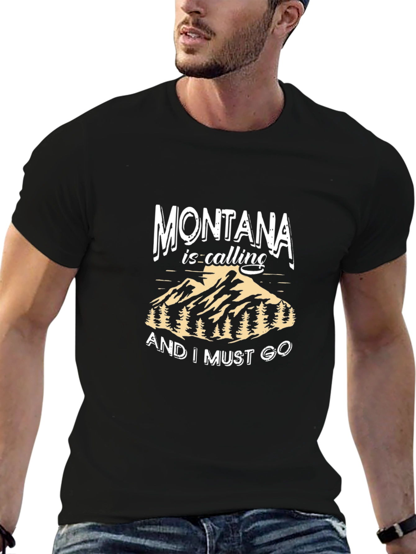 Montana is Calling T-Shirt | Nature Adventure Tee
