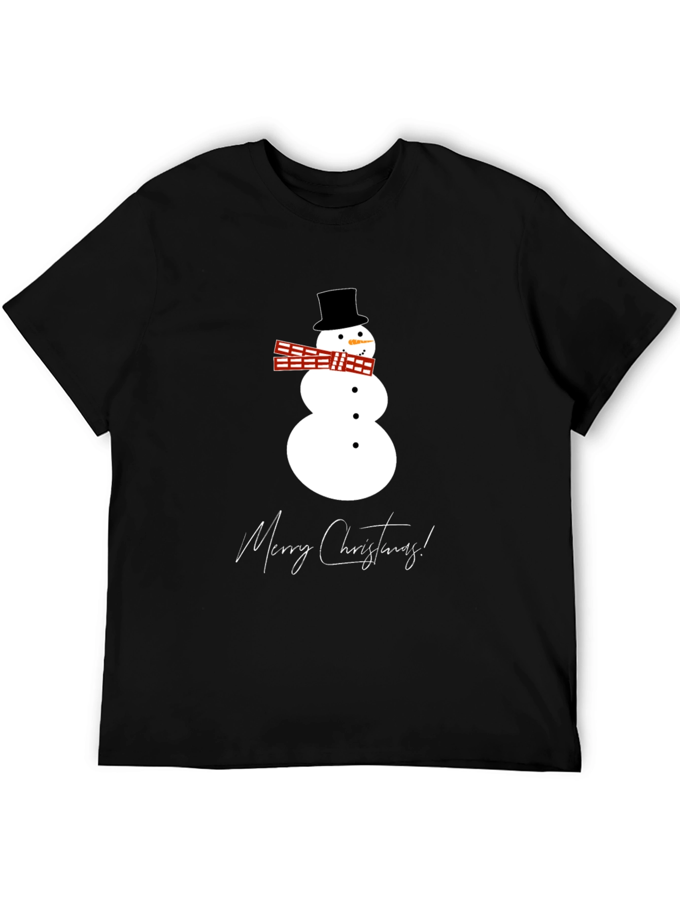 Festive Snowman Graphic Tee