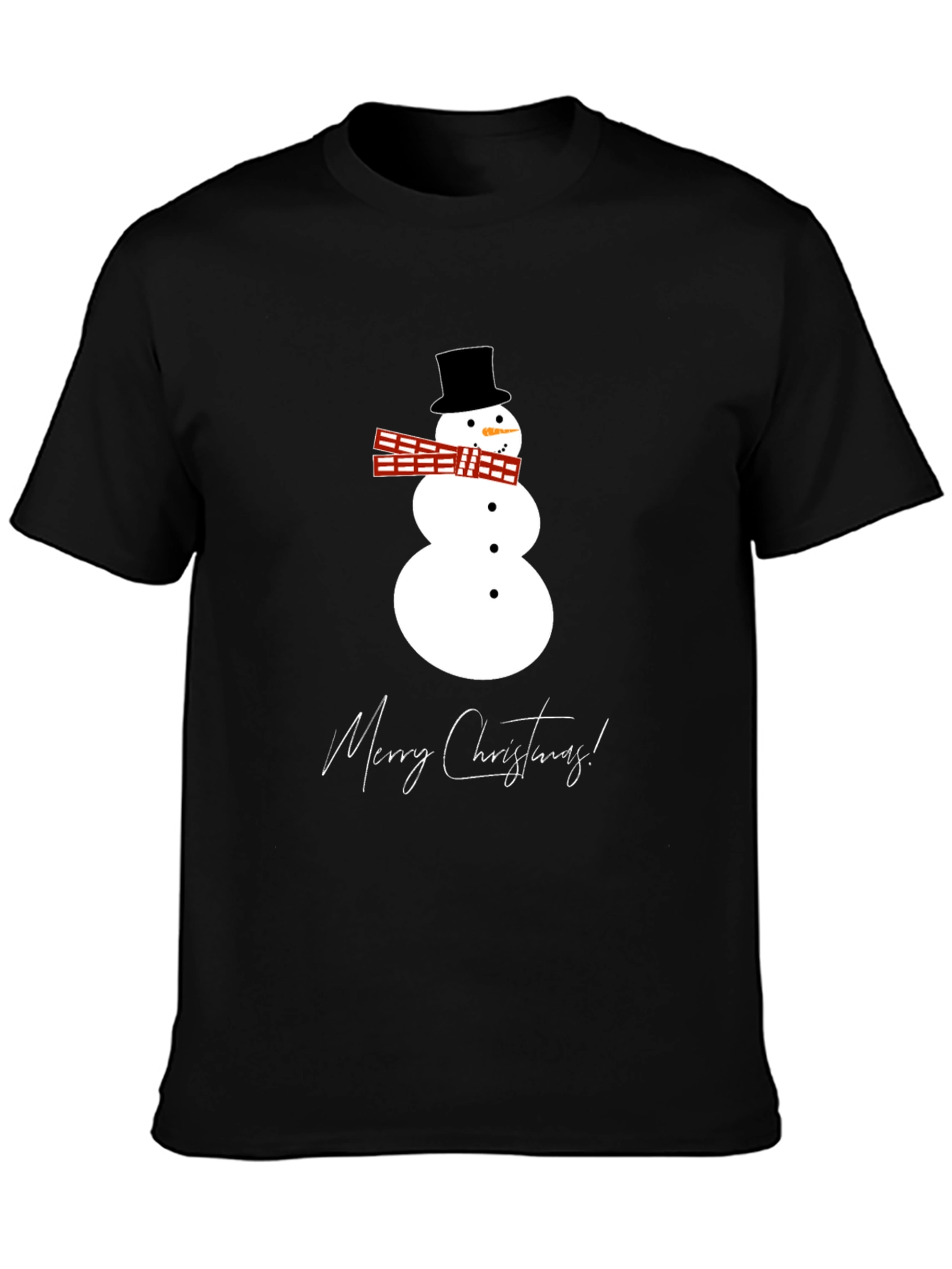 Festive Snowman Graphic Tee