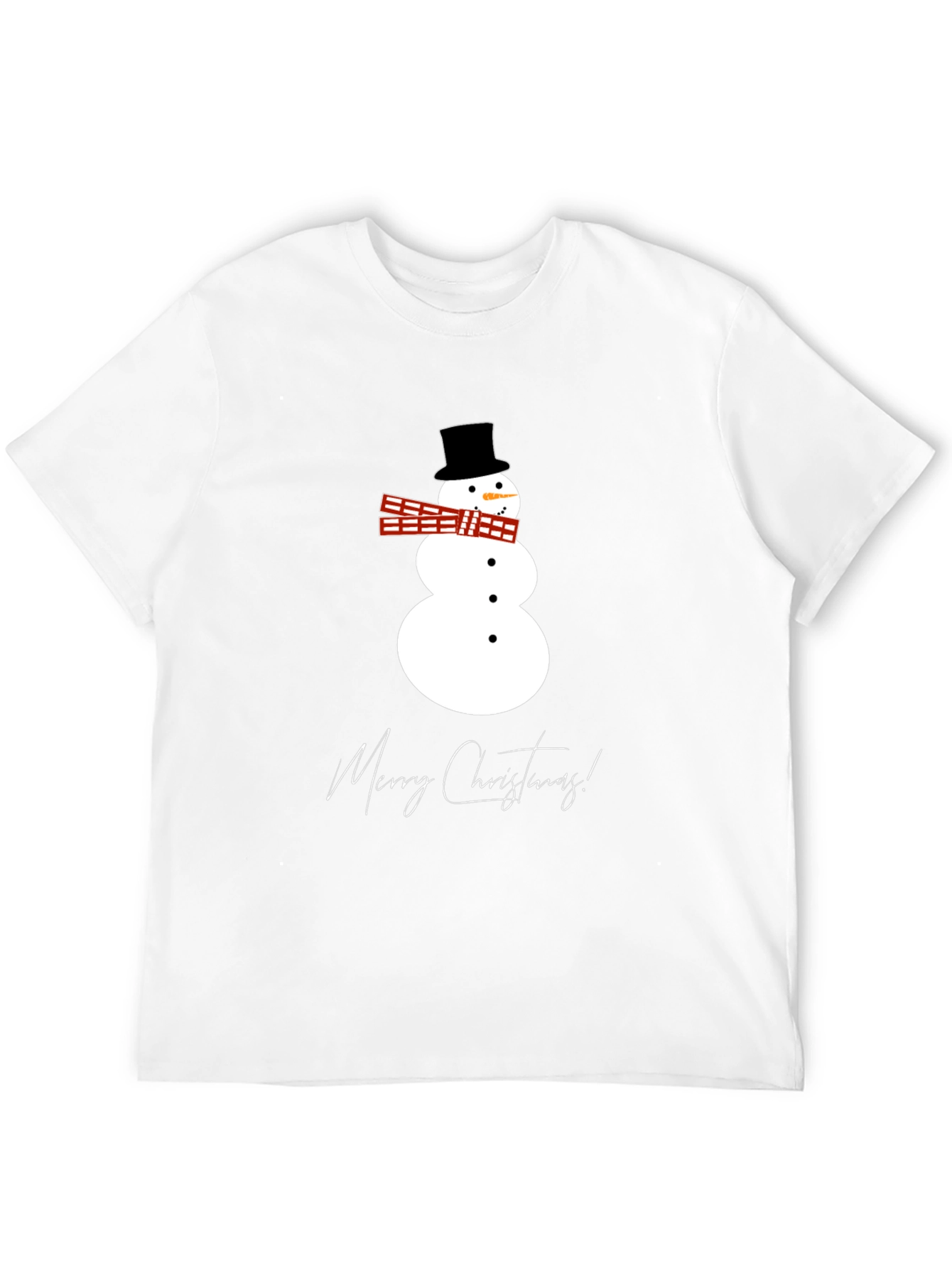 Festive Snowman Graphic Tee