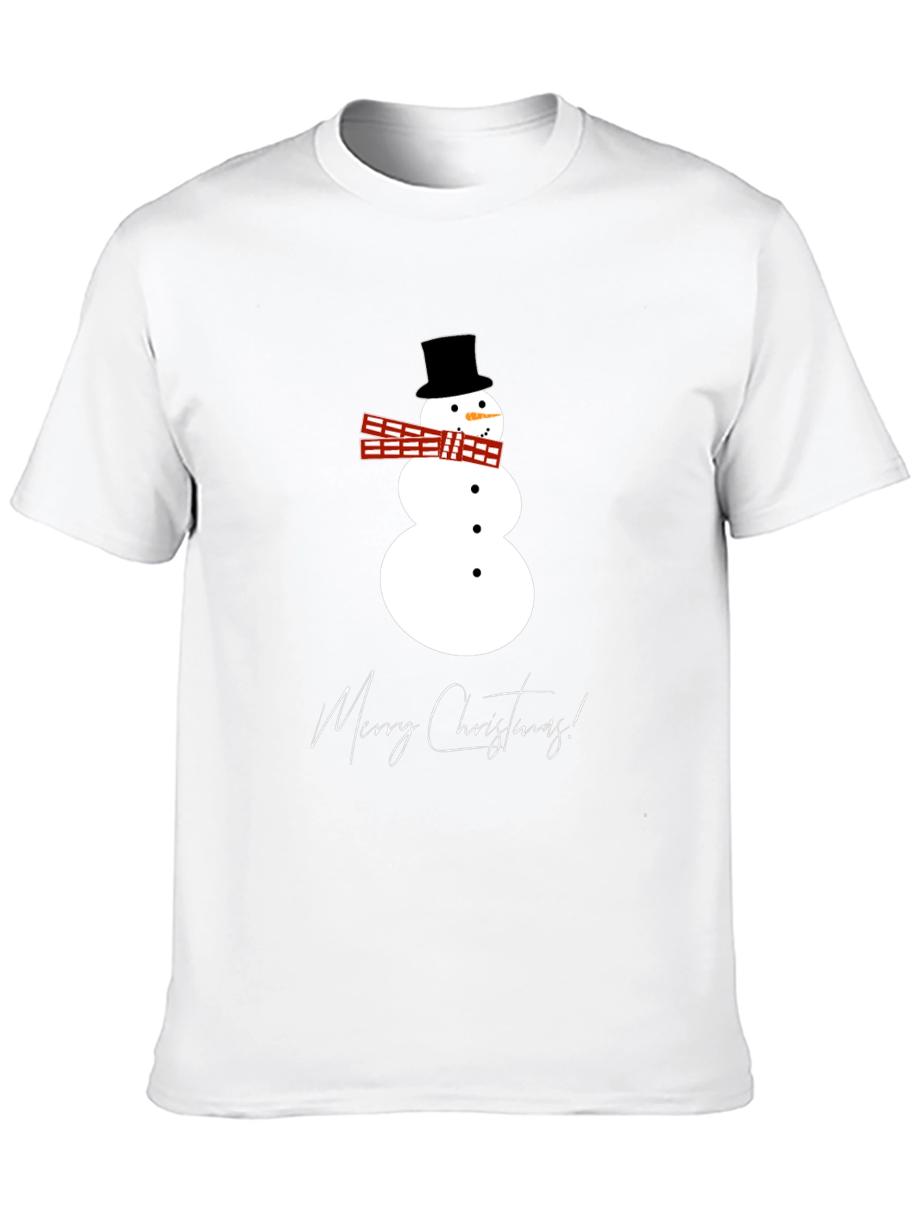 Festive Snowman Graphic Tee