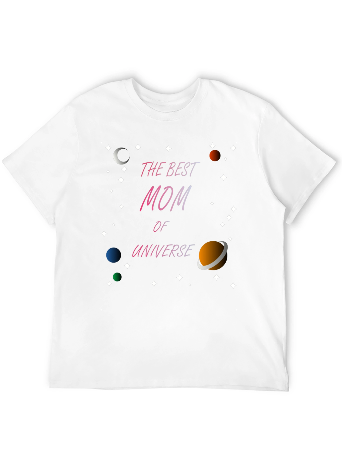 Best Mom in the Universe Graphic T-Shirt