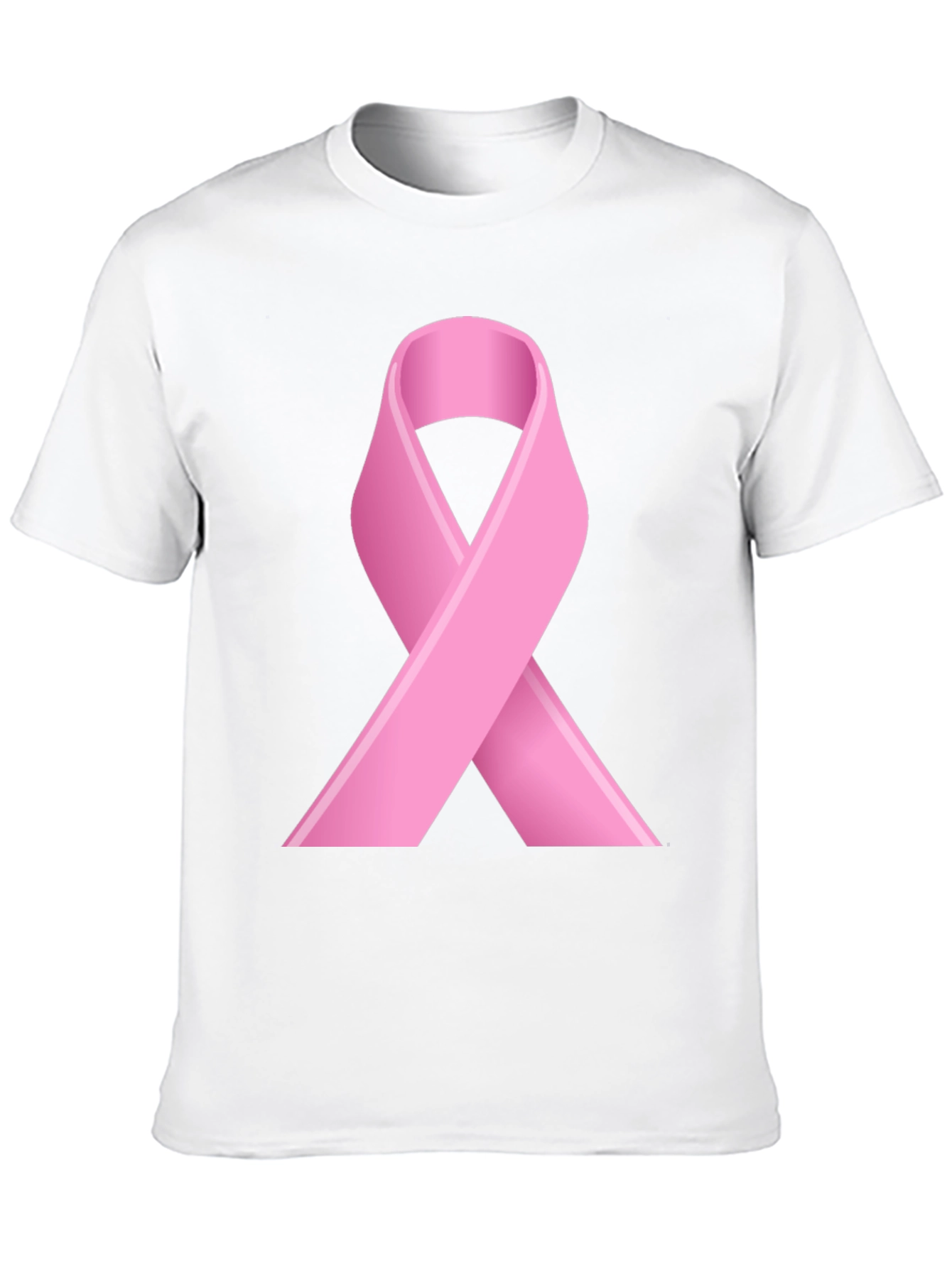 Pink Ribbon Awareness T-Shirt - Black