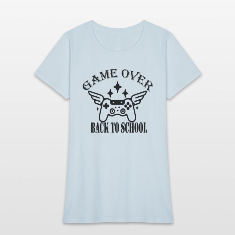 Game Over Back To School Girls