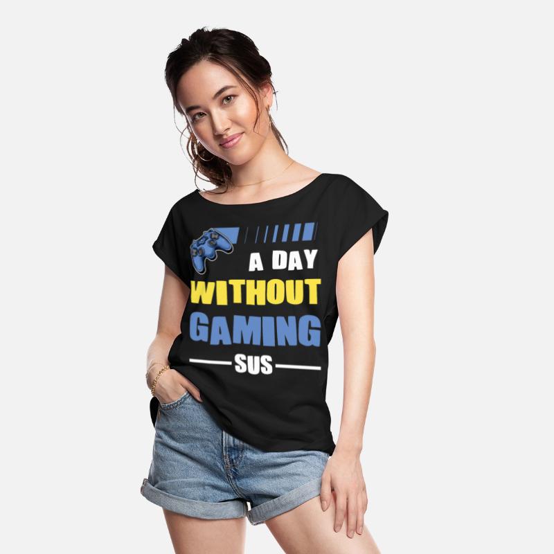 Gamer a day without gaming sus playing video game