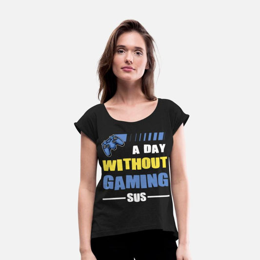 Gamer a day without gaming sus playing video game