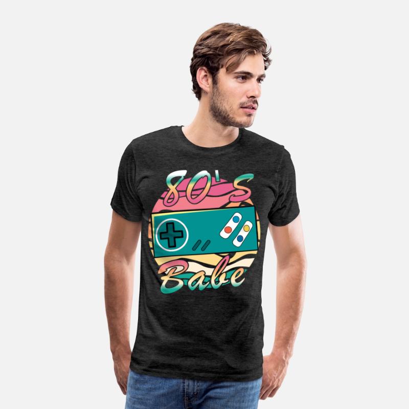 Gamer Girl Babe Retro 80s 1980