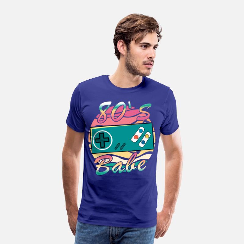 Gamer Girl Babe Retro 80s 1980