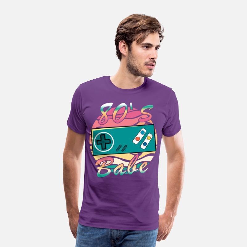 Gamer Girl Babe Retro 80s 1980