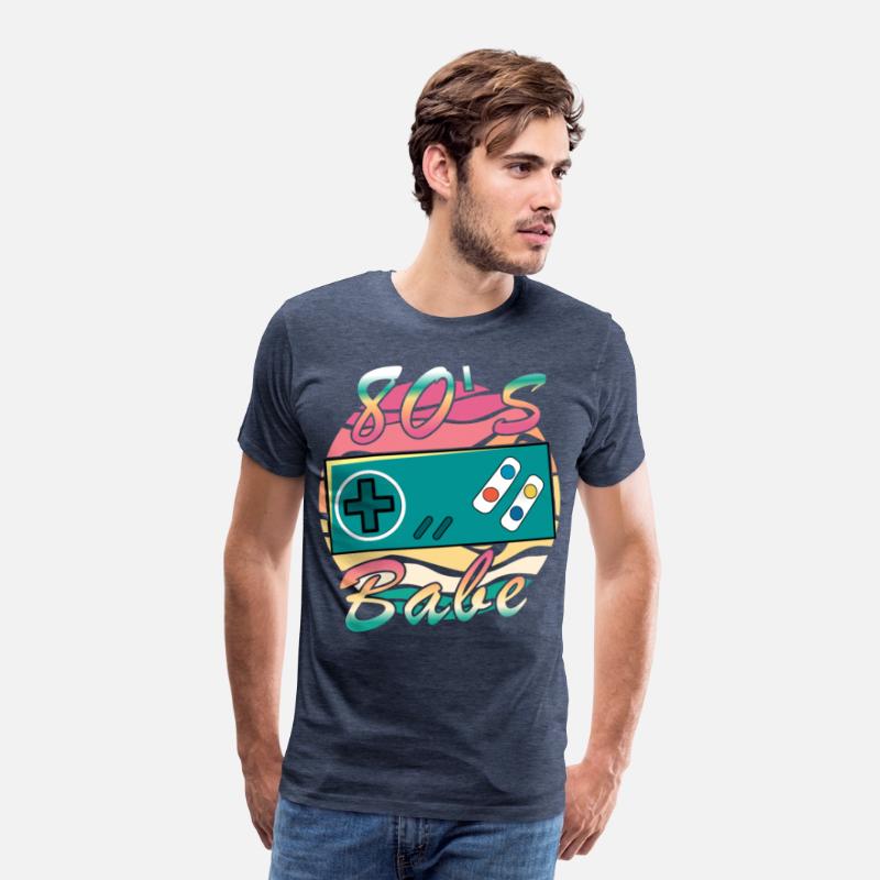 Gamer Girl Babe Retro 80s 1980