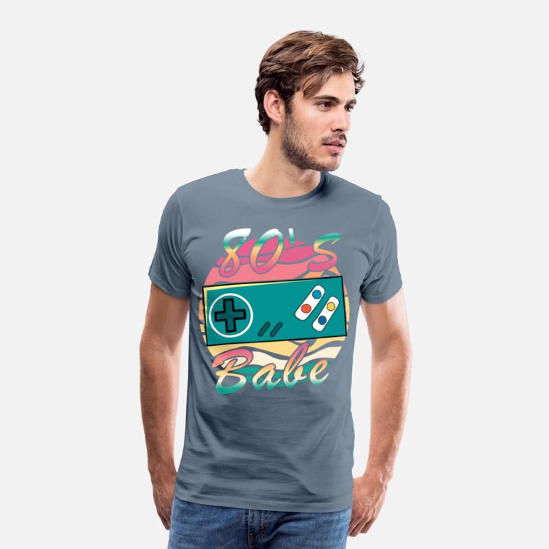 Gamer Girl Babe Retro 80s 1980