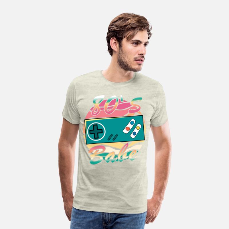 Gamer Girl Babe Retro 80s 1980