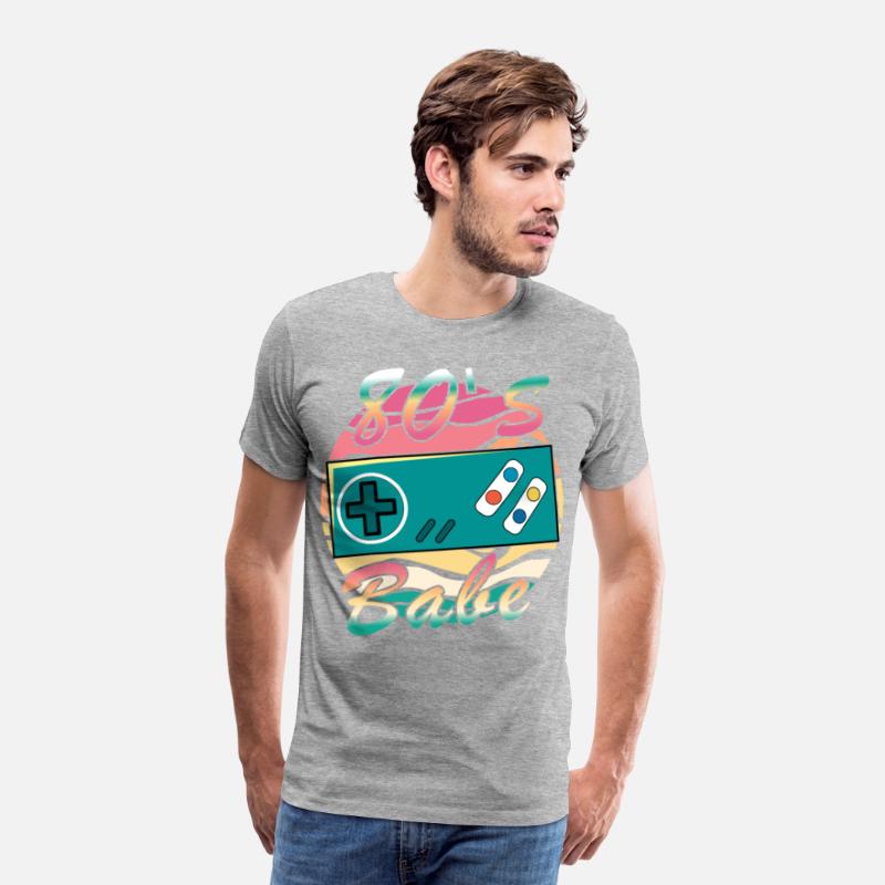 Gamer Girl Babe Retro 80s 1980