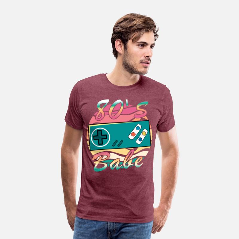 Gamer Girl Babe Retro 80s 1980