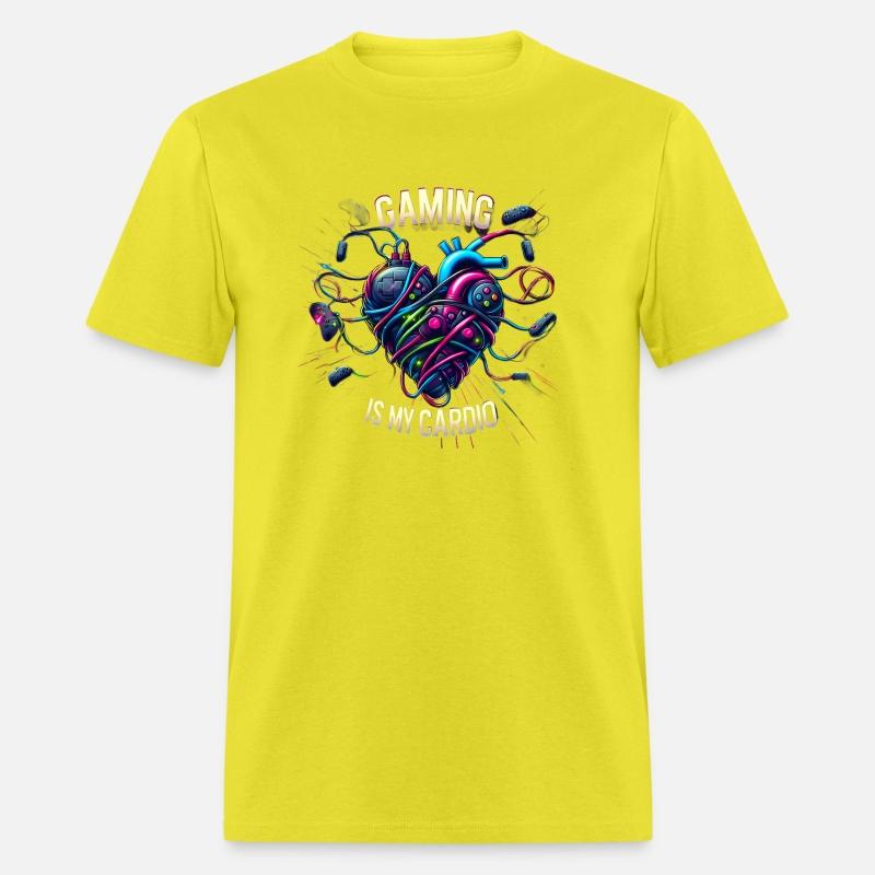 Gaming is my cardio Neon Gamer's Pulse - Lively