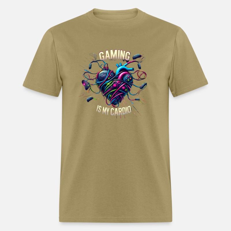 Gaming is my cardio Neon Gamer's Pulse - Lively