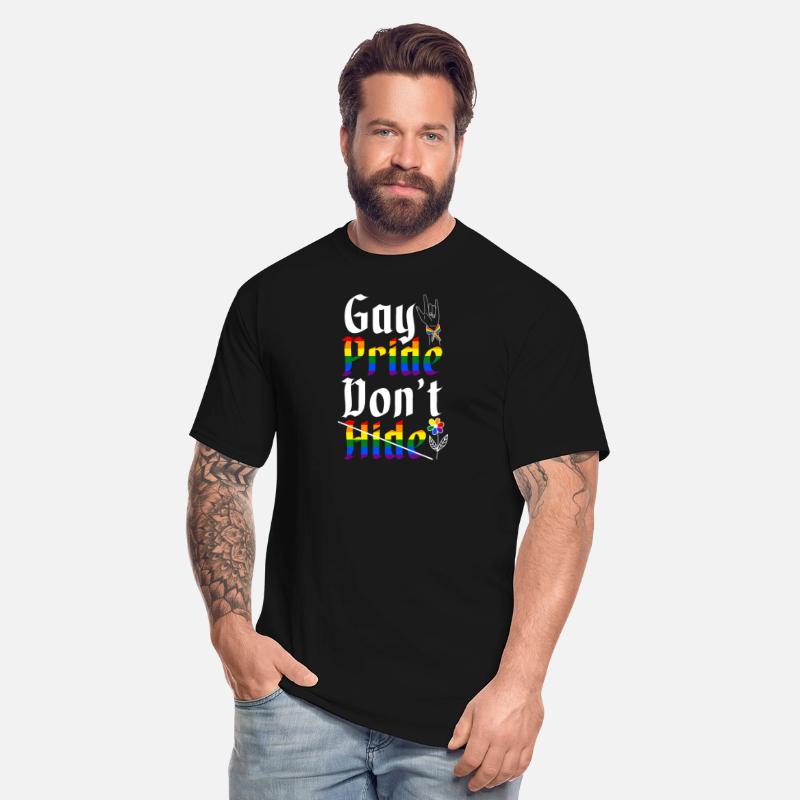 Gay Pride Don't Hide Rainbow LGBTQ Gay Rights