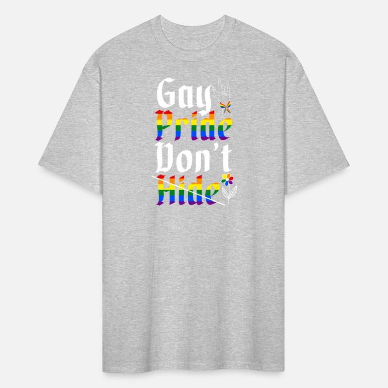 Gay Pride Don't Hide Rainbow LGBTQ Gay Rights