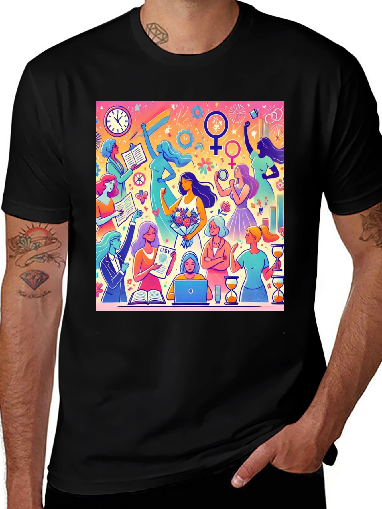 Feminist Empowerment T-Shirt - Womens Rights Tee