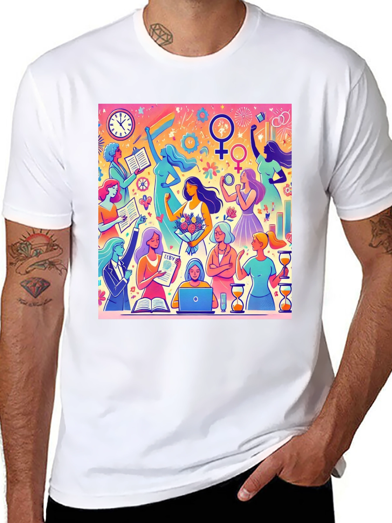 Feminist Empowerment T-Shirt - Womens Rights Tee
