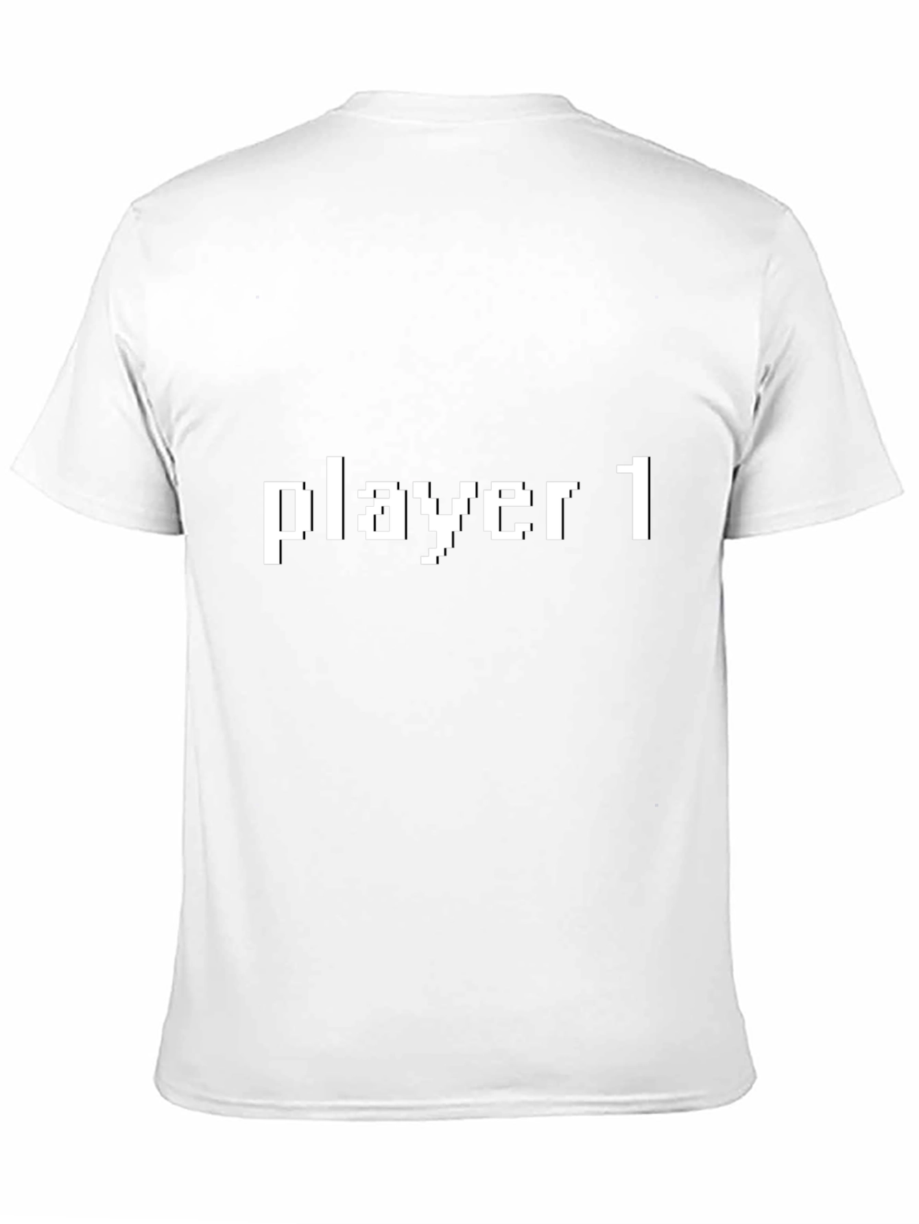 Player 1 Graphic Tee - Black Gamer T-Shirt