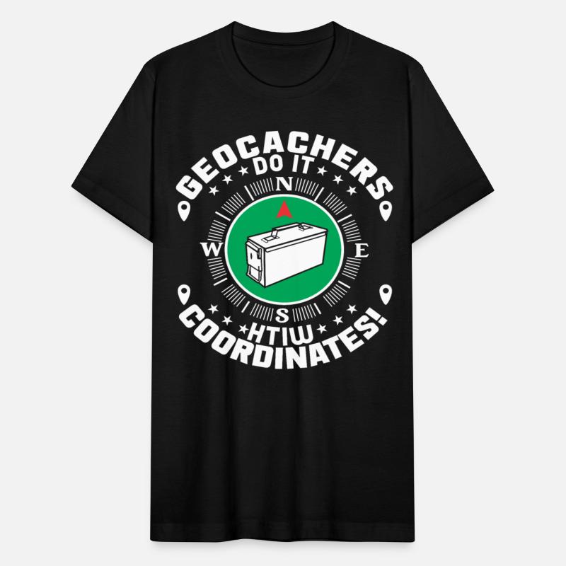 Geocachers do it with coordinates!