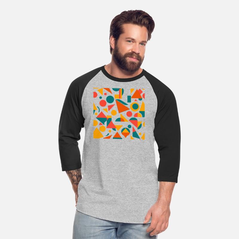 Geometric Abstract Pattern T-Shirt Design