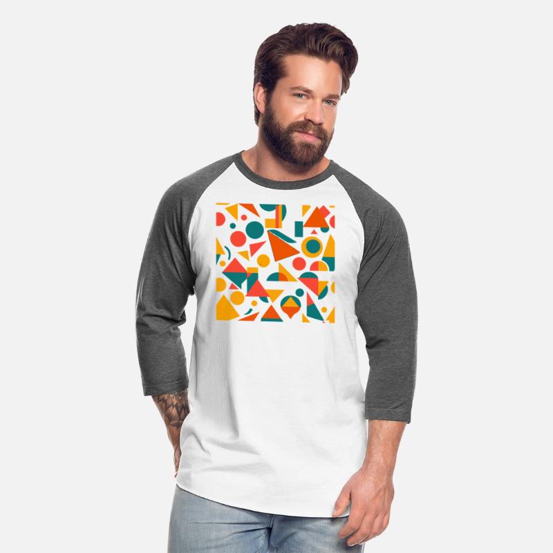 Geometric Abstract Pattern T-Shirt Design