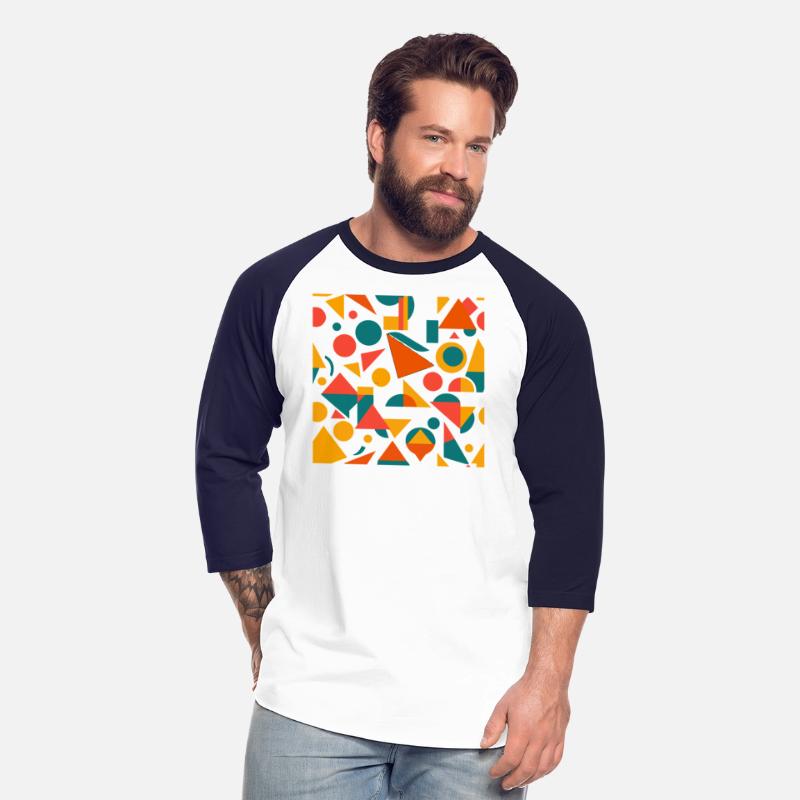 Geometric Abstract Pattern T-Shirt Design