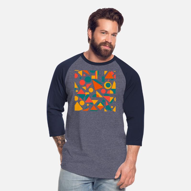 Geometric Abstract Pattern T-Shirt Design