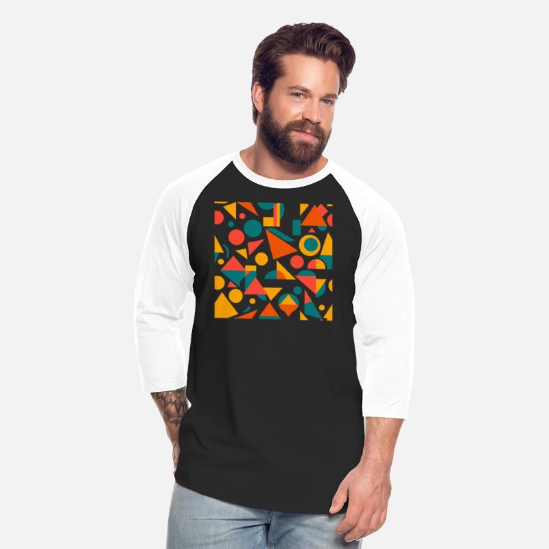 Geometric Abstract Pattern T-Shirt Design