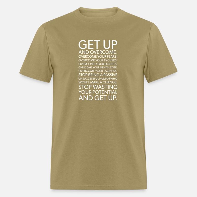get up and overcome your excuses