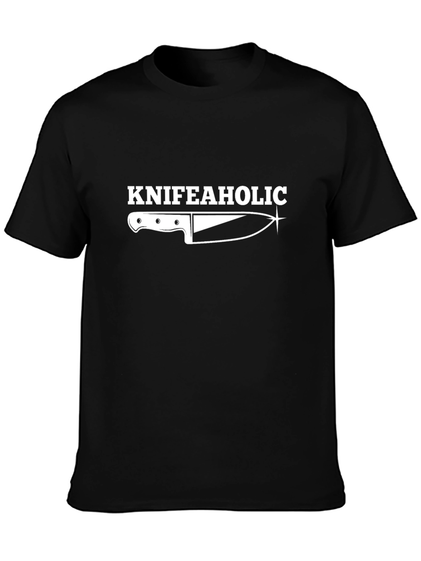 Knifeaholic Graphic Tee - Black