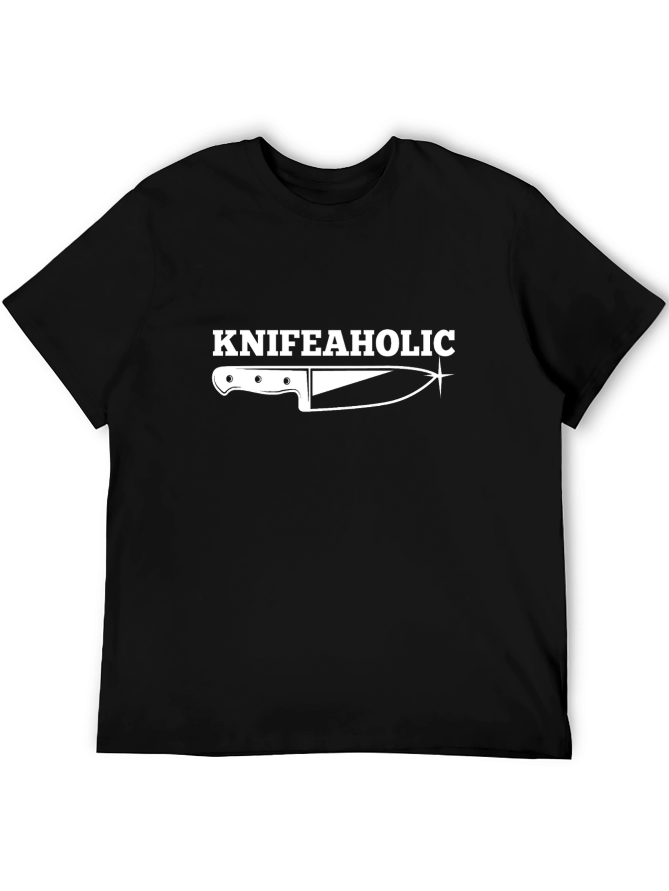 Knifeaholic Graphic Tee - Black