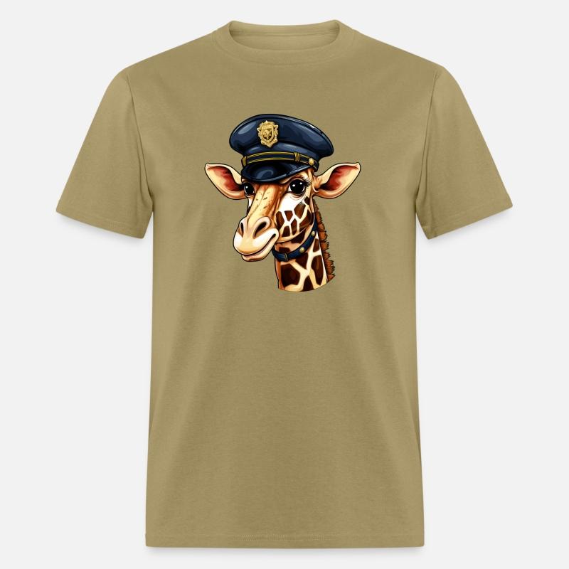 Giraffes policewoman
